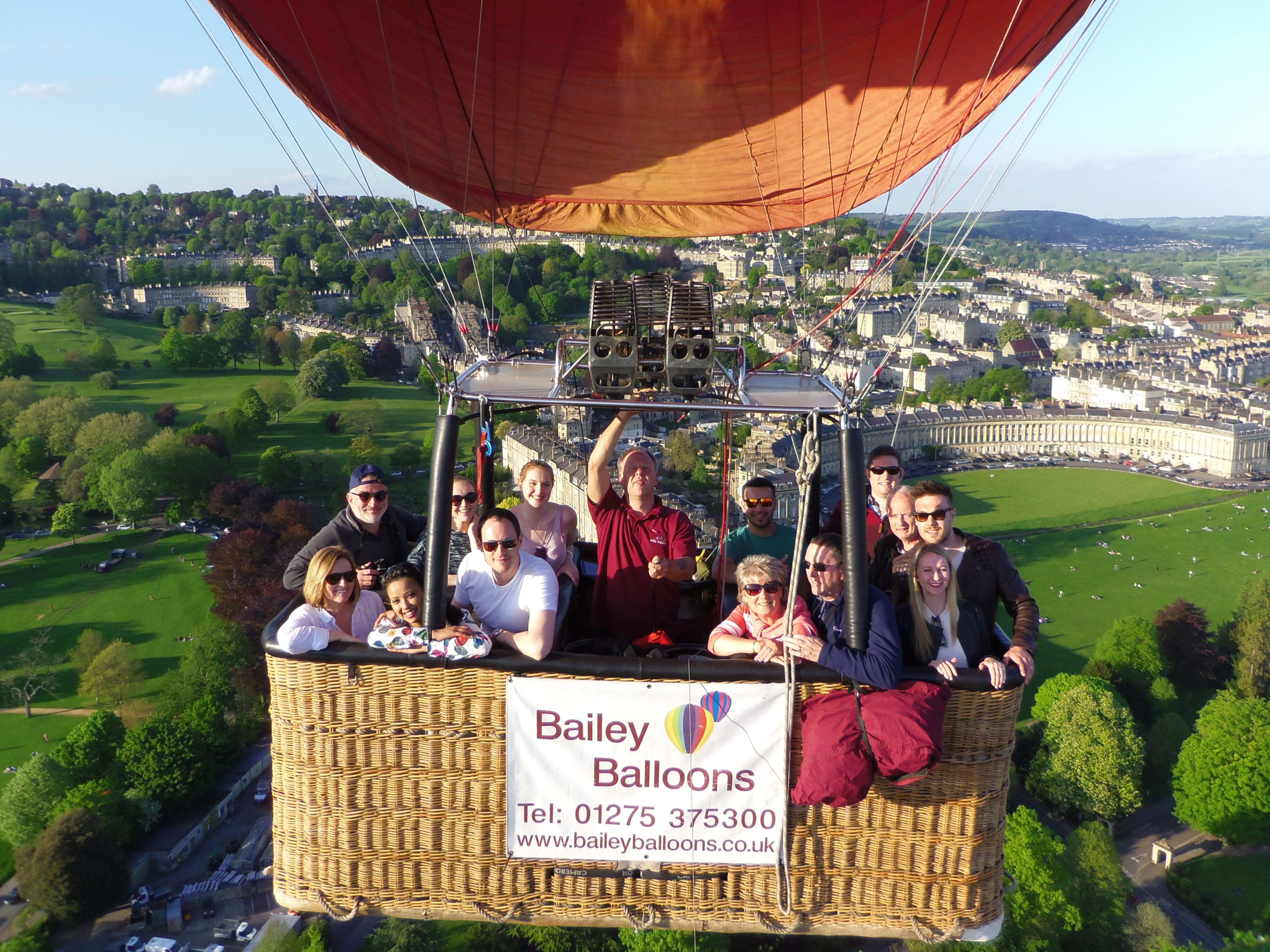 hot air balloon rides uk